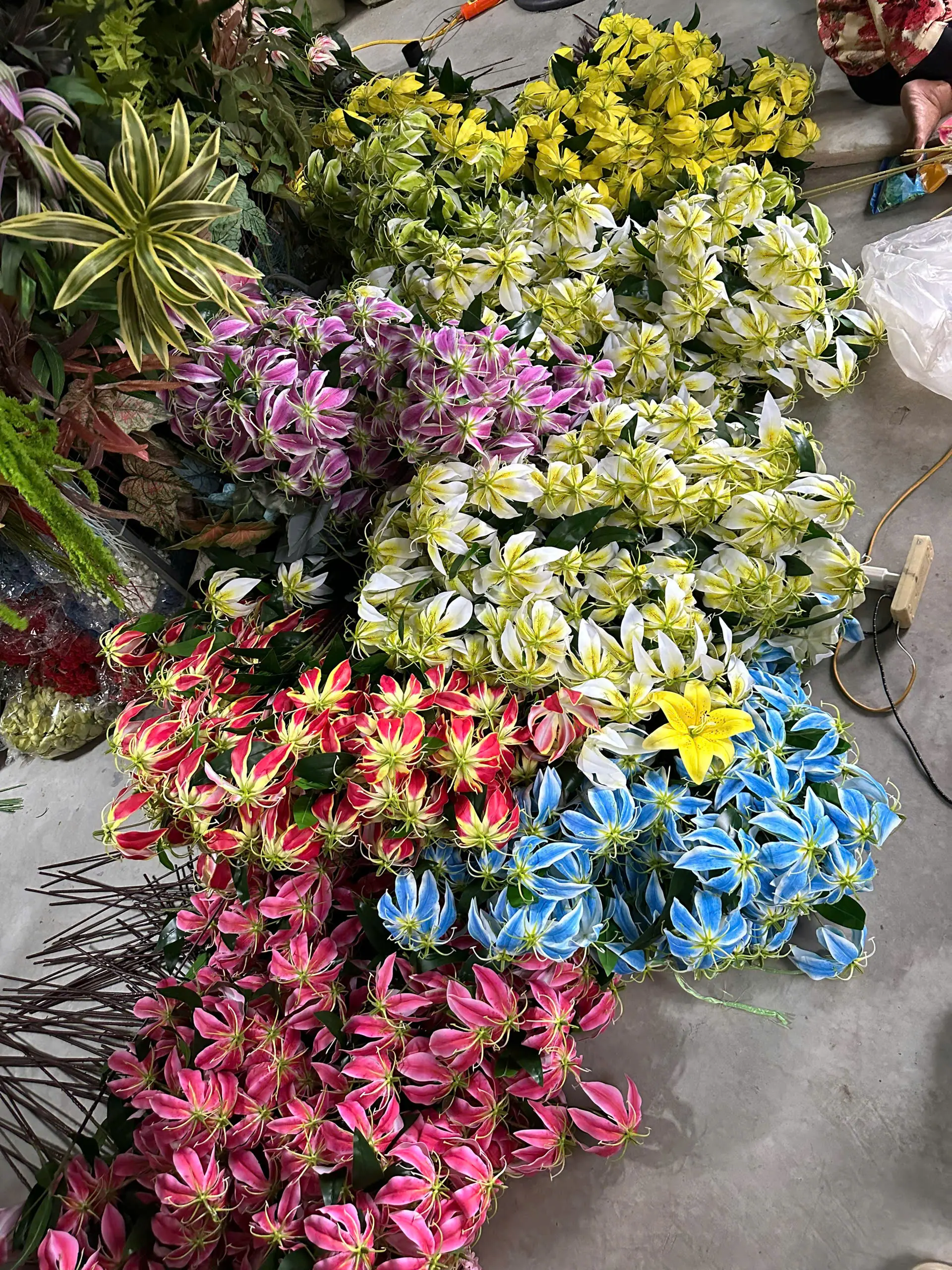 Hoa Bỉ Ngạn Chất Cao Su Dày - Ảnh 8