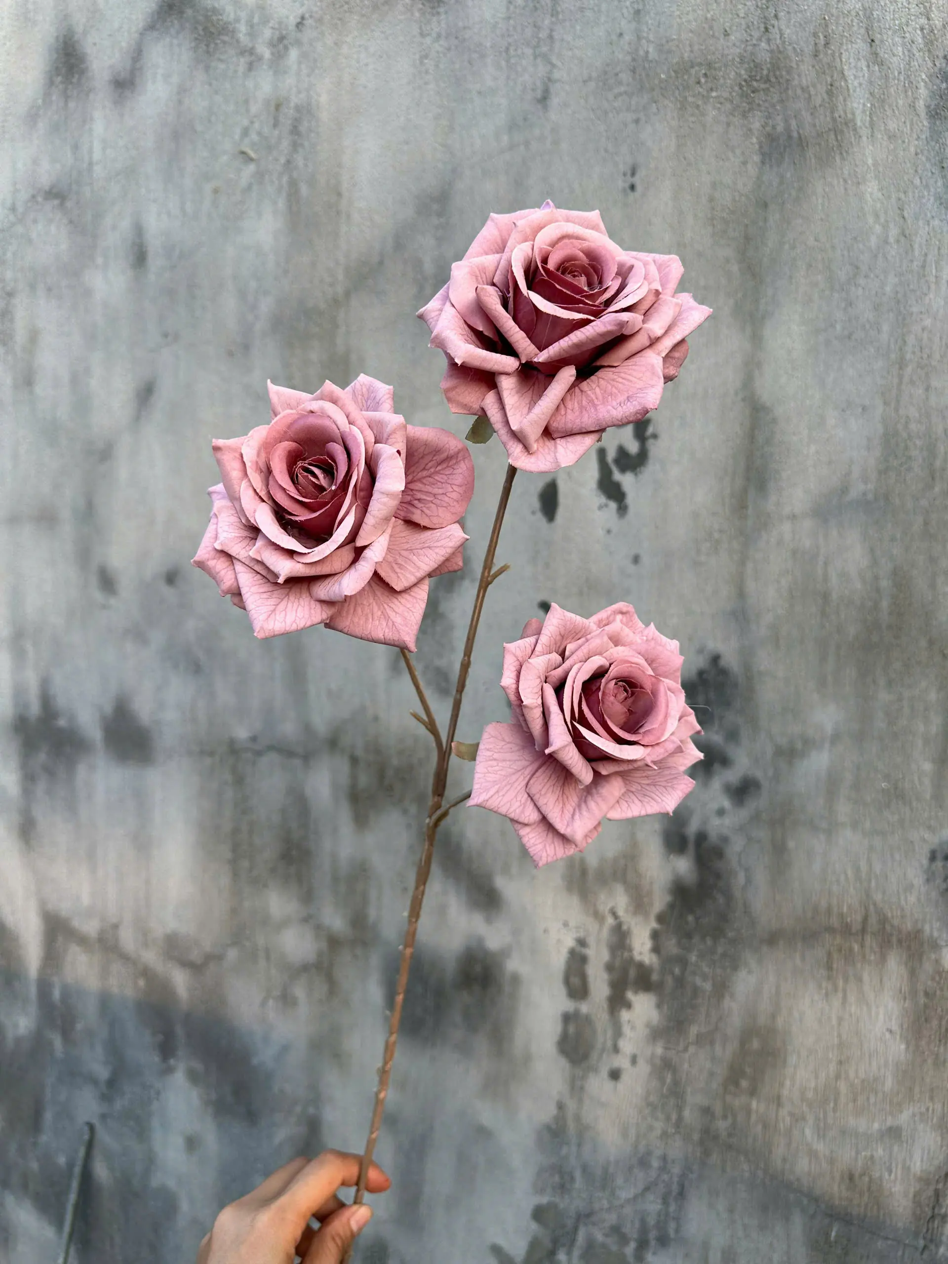 Hoa Hồng In Hàng Nhập 3 Bông - Ảnh 3