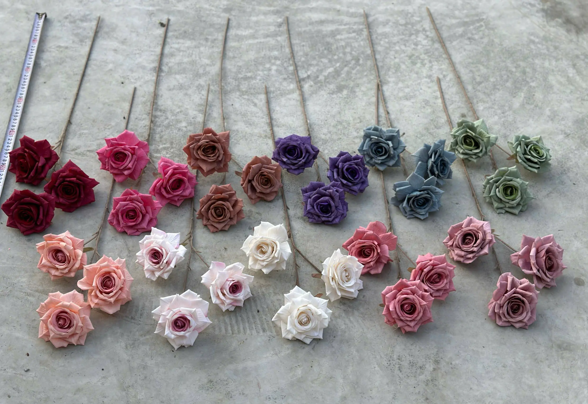 Hoa Hồng In Hàng Nhập 3 Bông - Ảnh 4