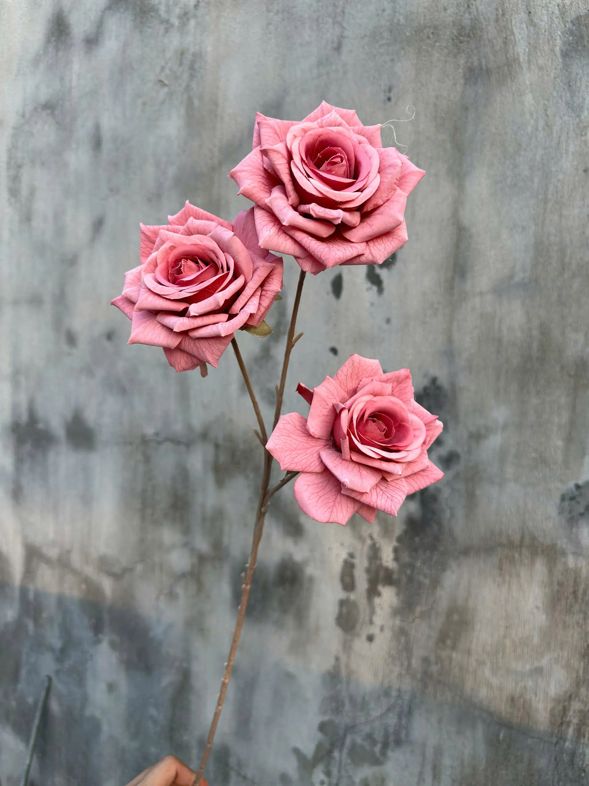 Hoa Hồng In Hàng Nhập 3 Bông - Ảnh 8