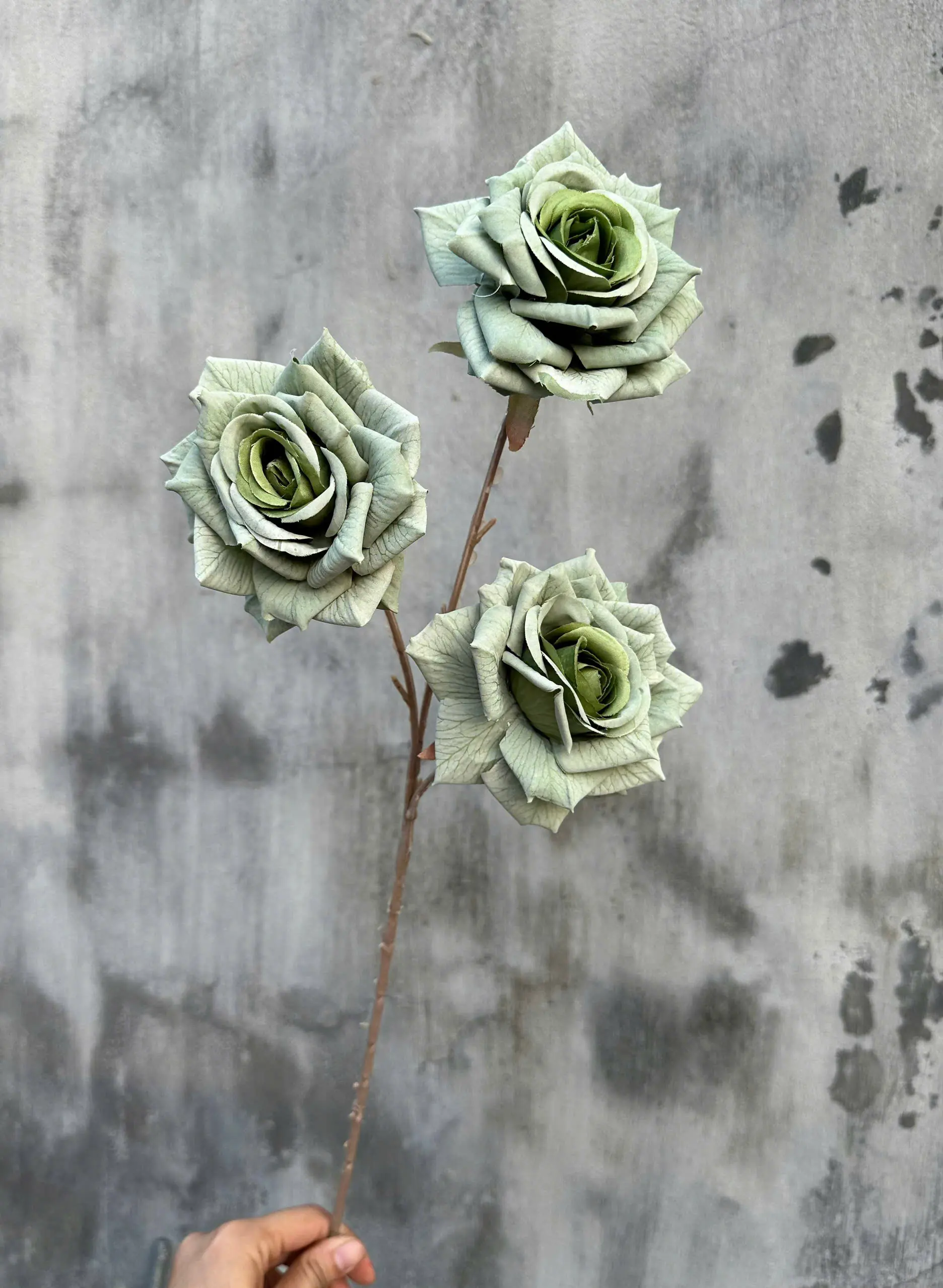 Hoa Hồng In Hàng Nhập 3 Bông - Ảnh 9