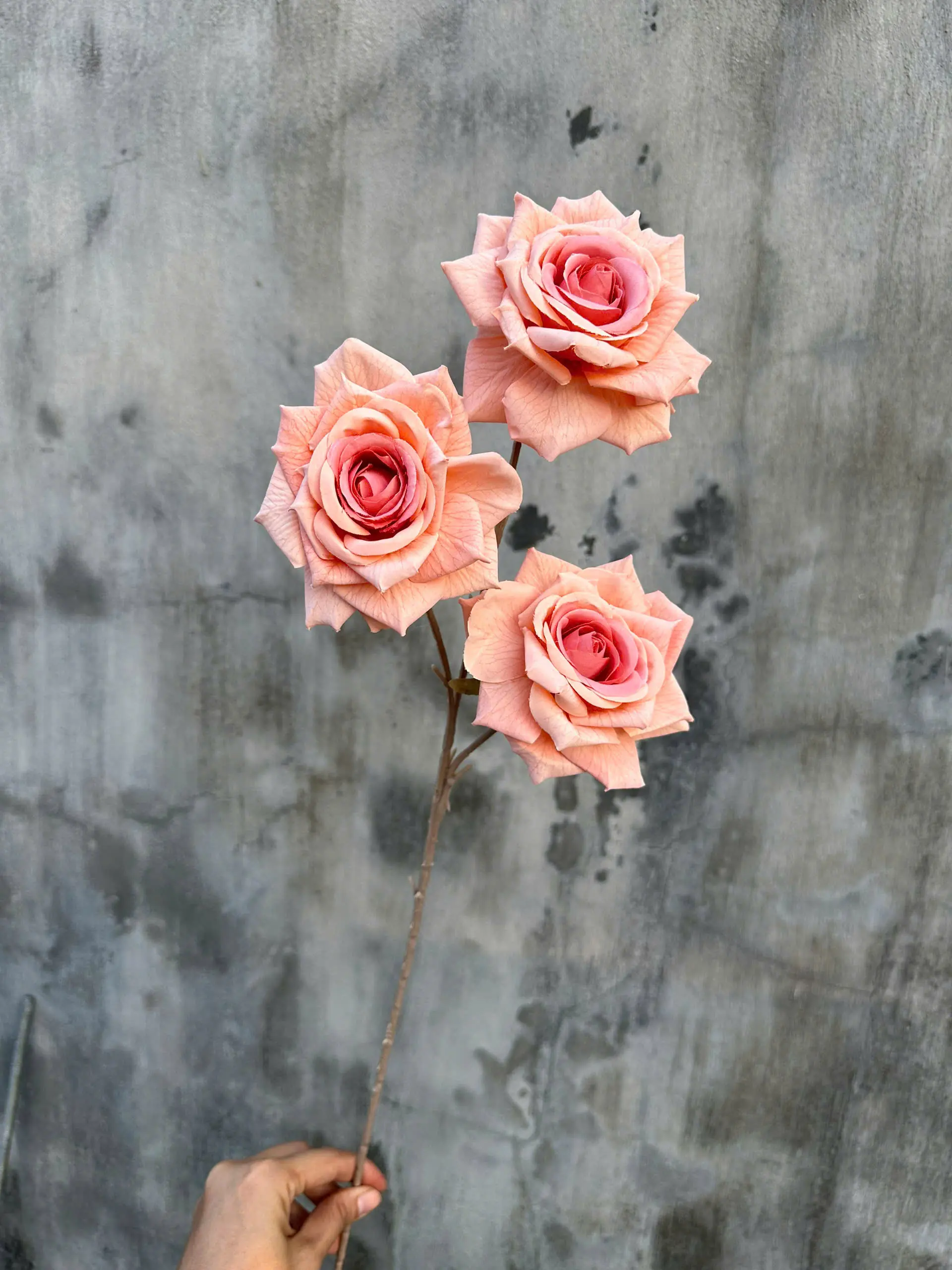 Hoa Hồng In Hàng Nhập 3 Bông - Ảnh 12