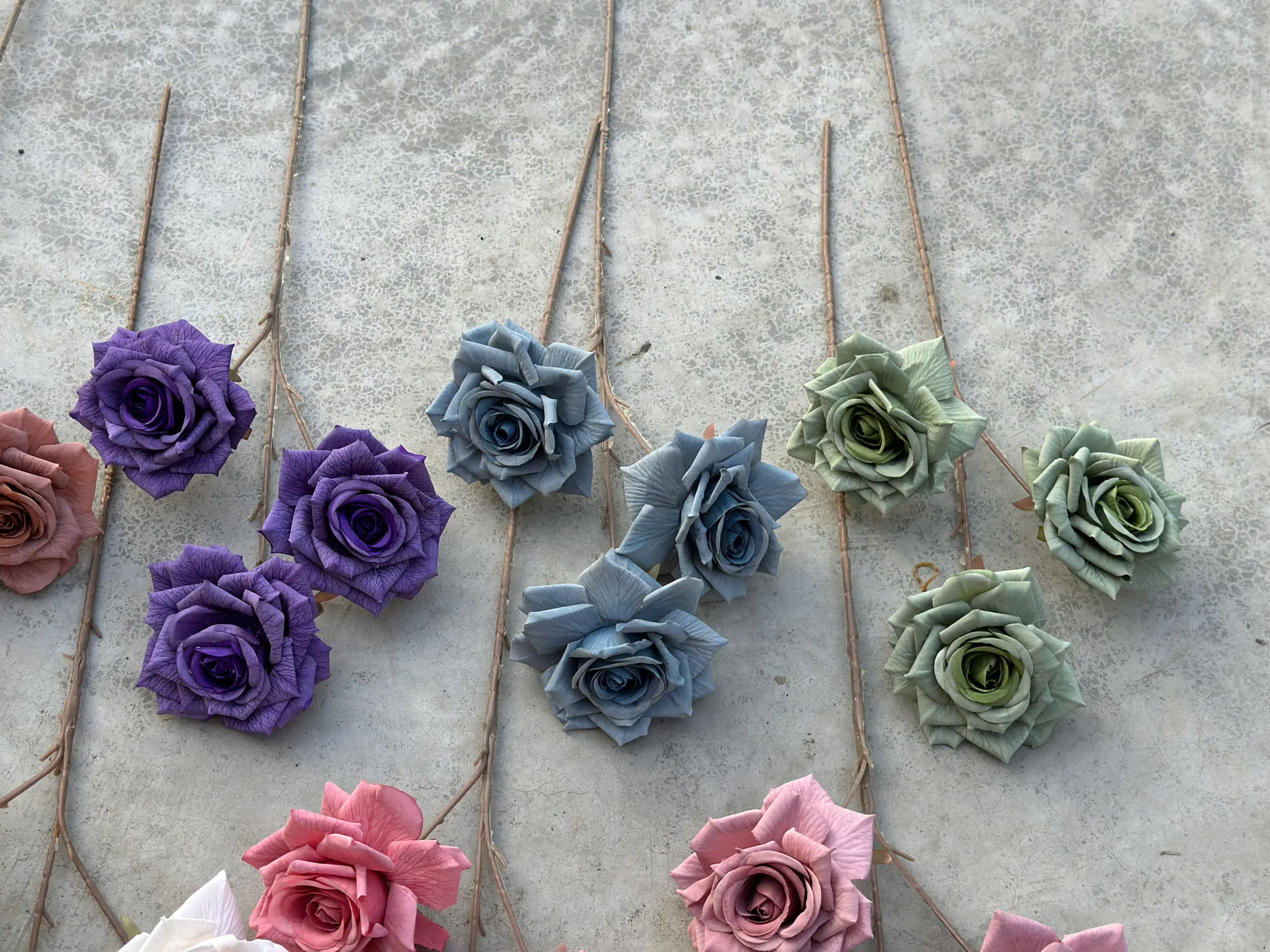 Hoa Hồng In Hàng Nhập 3 Bông - Ảnh 15