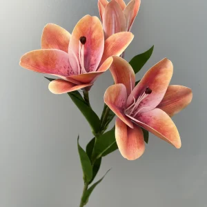 Hoa Ly Cao Su Nở 3 Bông