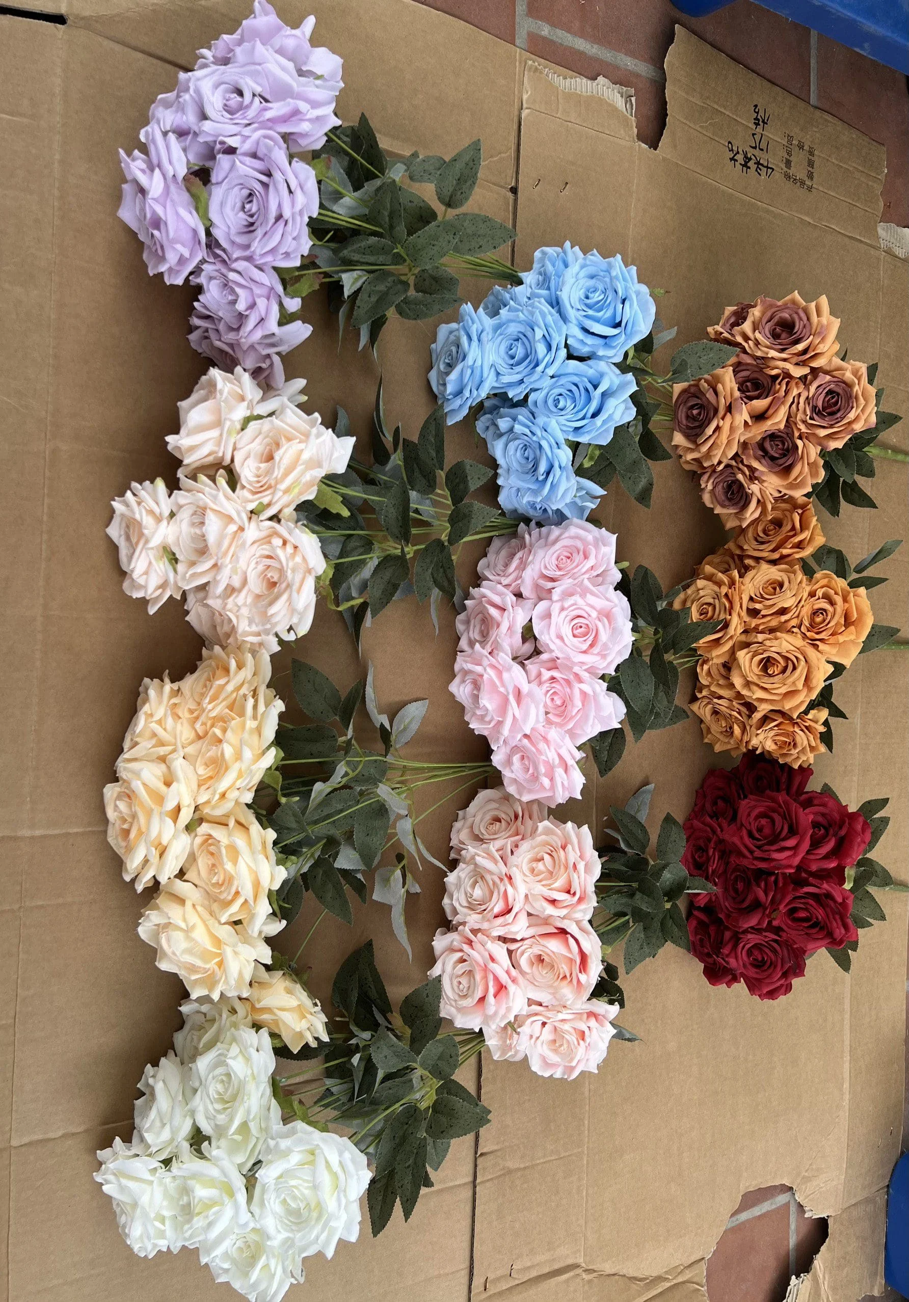 CỤM HỒNG GẤM 9 BÔNG