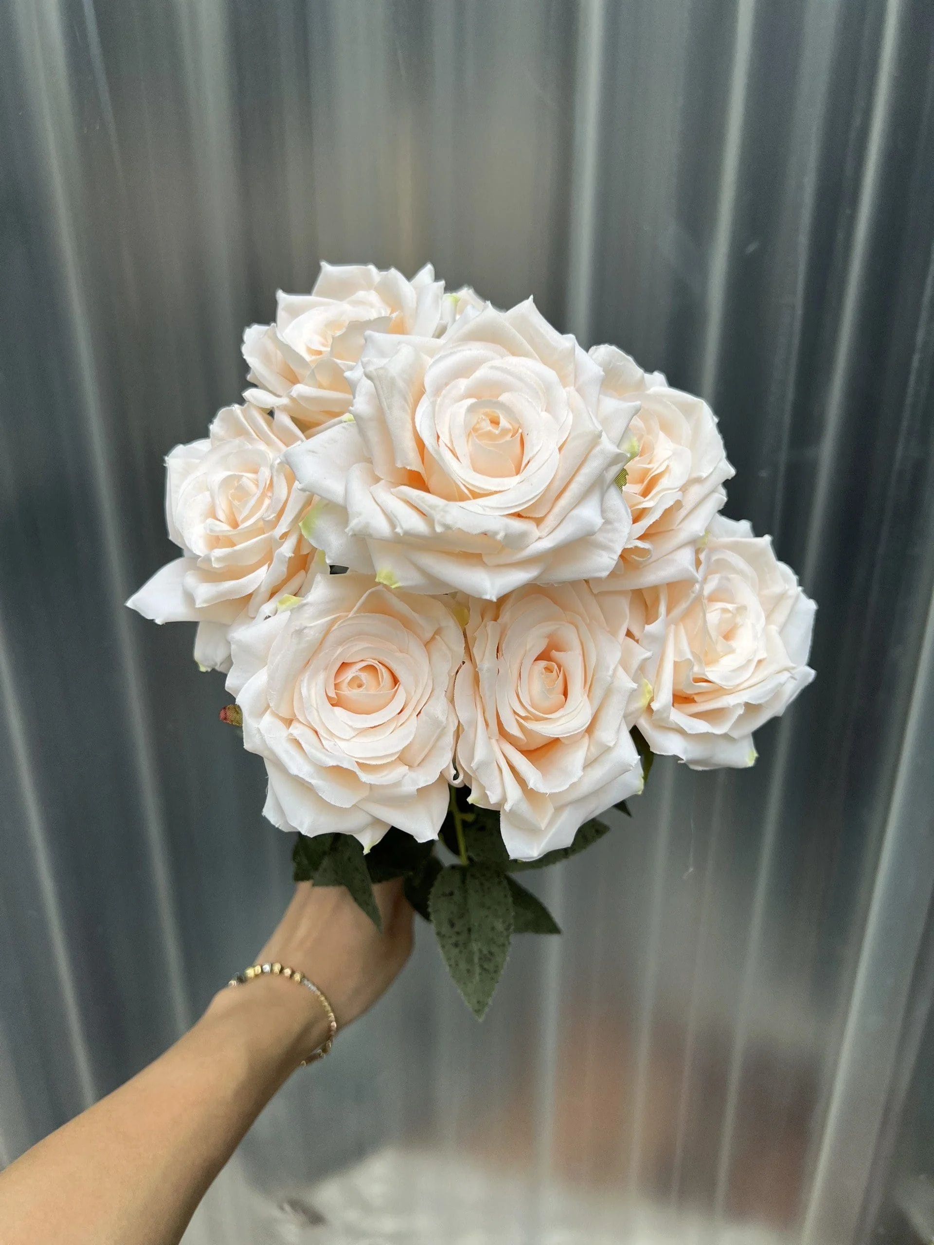 CỤM HỒNG GẤM 9 BÔNG - Ảnh 6