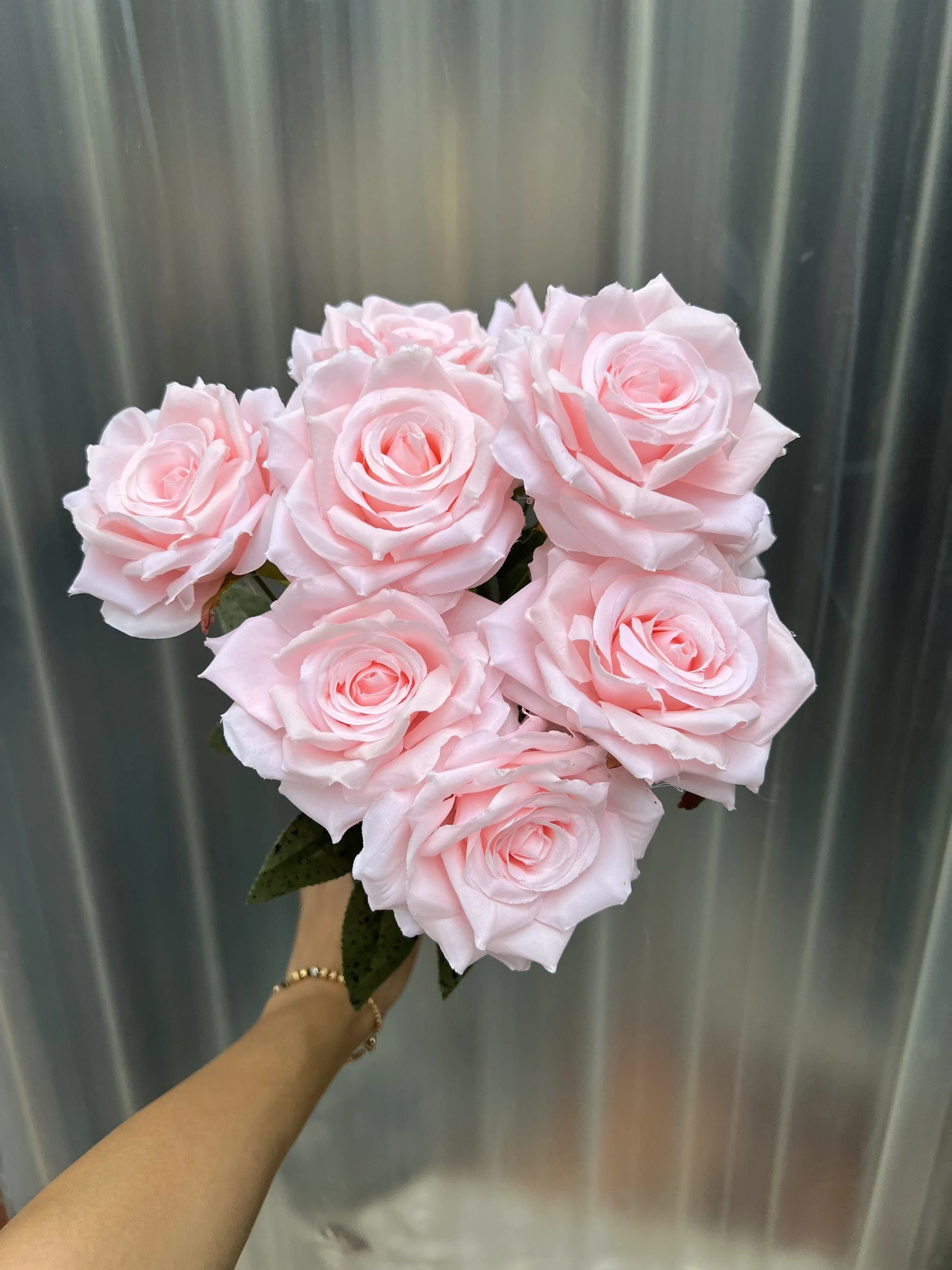 CỤM HỒNG GẤM 9 BÔNG - Ảnh 4